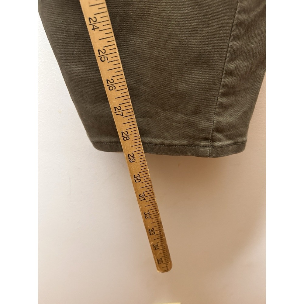 Terra & Sky High Rise Olive Green Barrel Jeans Women's Plus Size 24W New NWT - Picture 6 of 9